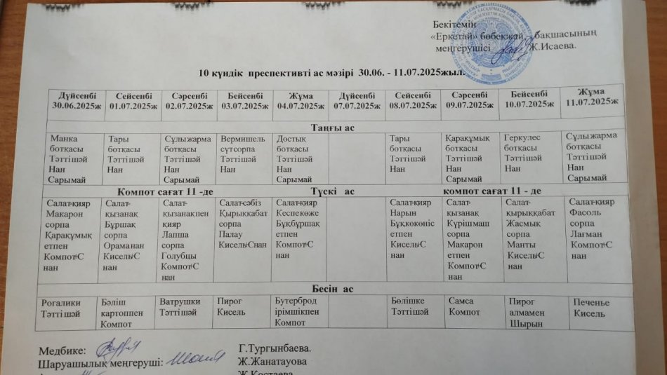 ас мәзірі