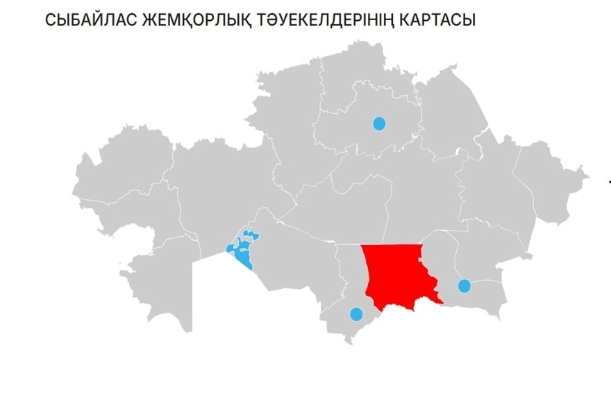 Сыбайлас жемқорлық тәуекелдерінің картасы
